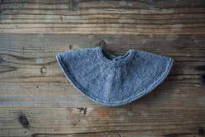[Baby Knit] False collar and bib kit (with Japanese sentence pattern)