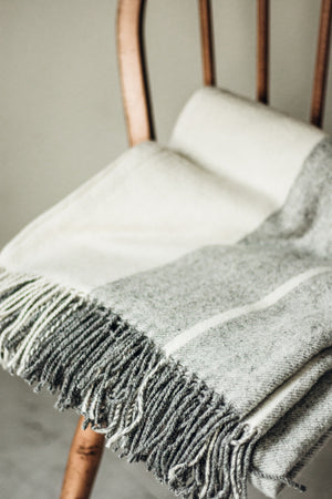 LHOMÉ URBANO Wool Blanket