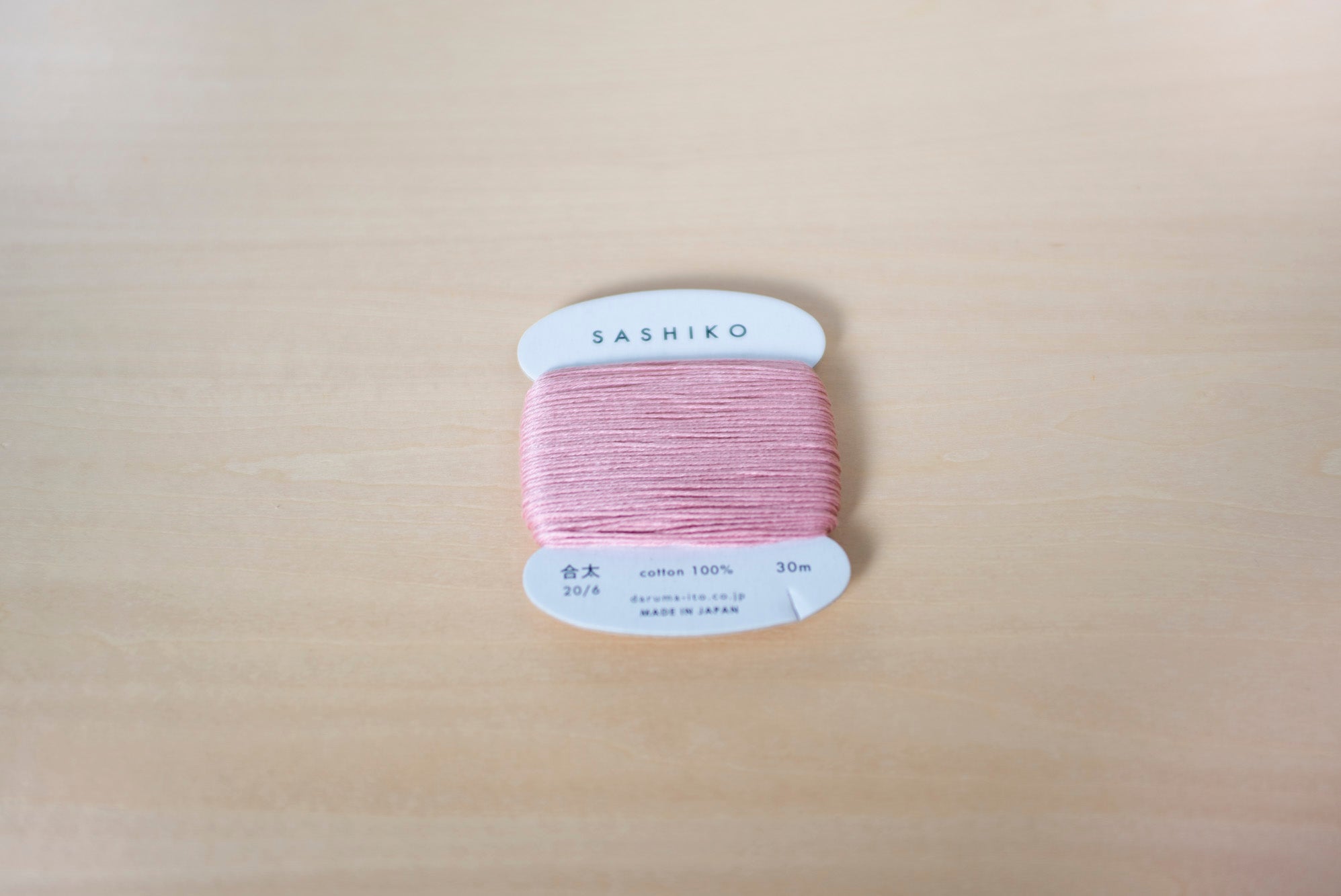 Daruma Sashiko Thread Card  -Thick(合太)-