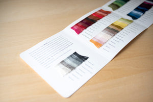 Wool Color Card