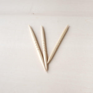 Seeknit Natural Bamboo Knitting Needles Set of 3