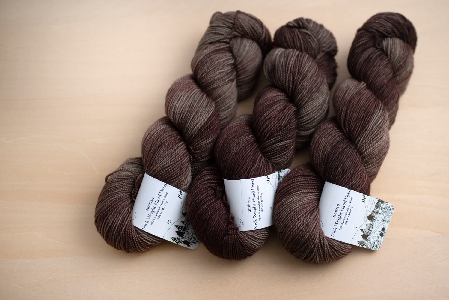 Sock Weight Hand Dyed - amirisu online store