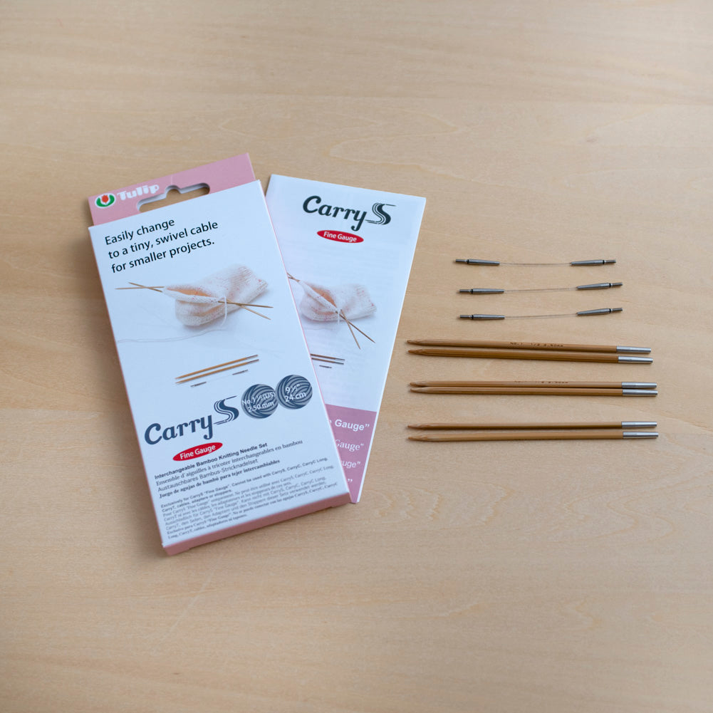 CarryS "Fine Gauge" replacement needle set