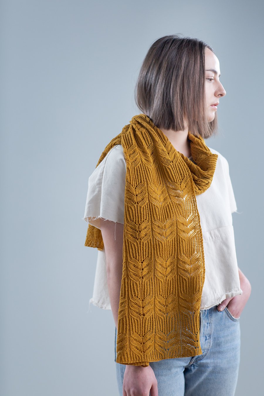 Ensata Scarf キット（PDF版日本語文章パターン付き）