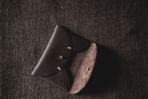 fog linen work | Laura leather case