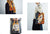 Woven Animal Bag: Knitted and embroidered animal pattern bag and scarf