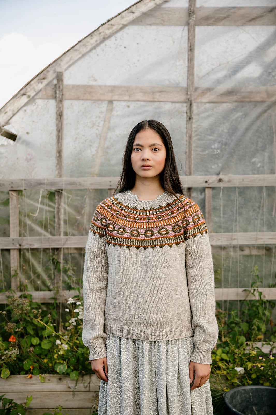 Azucena Sweater キット -Knitting for Olive- （Worsted - Japan Edition 掲載）